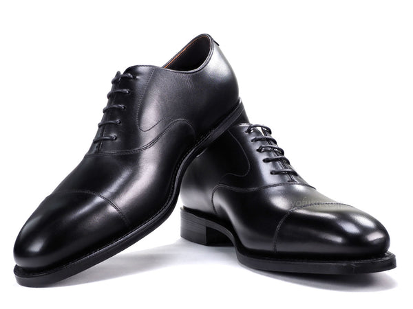 SUZUKI Goodyear welted Cap Toe BLK 1577001SZ ストレートチップ