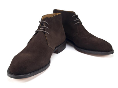 Ethos Club Suzuki Import Suede Chukka Boots Ethos Club SUZUKI 09-9016 Dark Brown