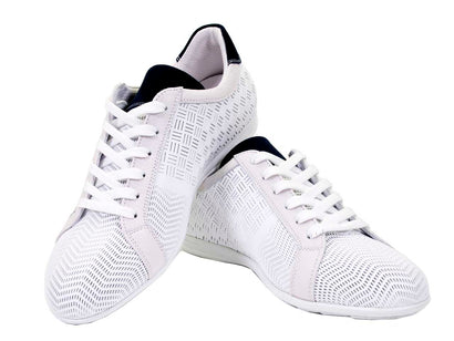 GIANFRANCO LATTANZI 6097 CALF WHITE/STAMPA/NVY