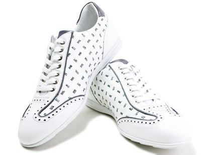 GIANFRANCO LATTANZI 8420 CALF WHITE/TRAPUNTO