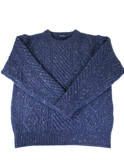 Brad Fourd 296182 5Gネップ アラン柄 クルーネックセーター SUZUKI 洋服店