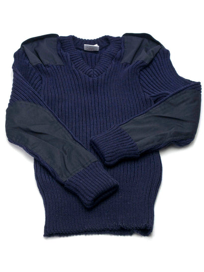 COMMANDO  753 ロイヤルネイビー Vセーター SUZUKI 洋服店