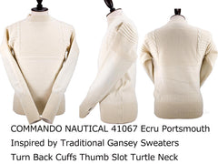 COMMANDO  NAUTICAL 41067 ガーンジーセーター Portsmouth SUZUKI 洋服店