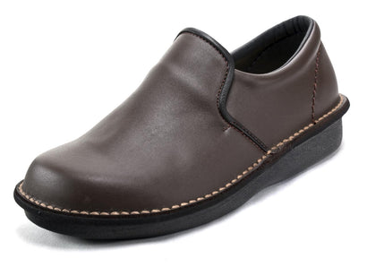 エスティー・リラックス レディス コンフォートシューズ / ST.Relax LX808 DARK BROWN