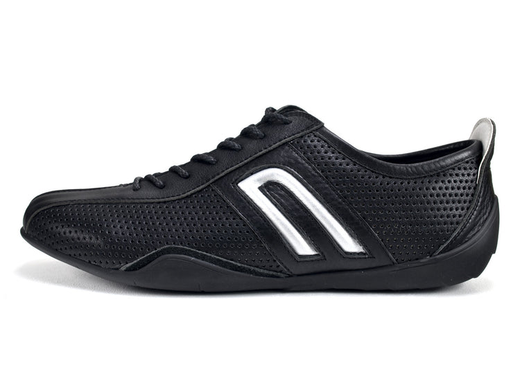 Negroni Corsa Punching Leather Black negroni CORSA PUNCHING LEATHER 15962 BLP/SV