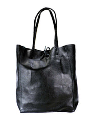 frou frou BAGS BS0001 Shopper Big Frou Leather Tote Bag