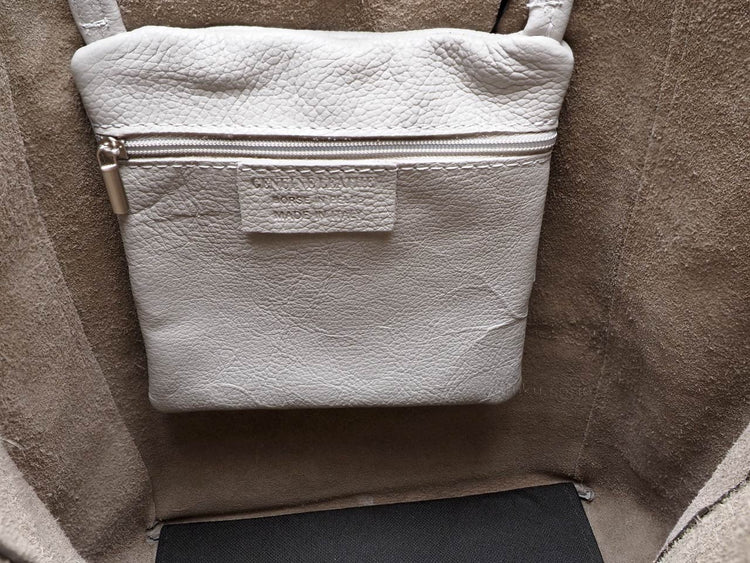 frou frou BAGS BS0001 購物大 Frou 皮革手提包