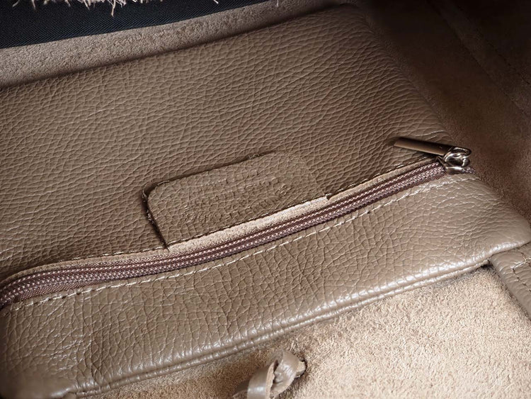 frou frou BAGS BS0001 購物大 Frou 皮革手提包