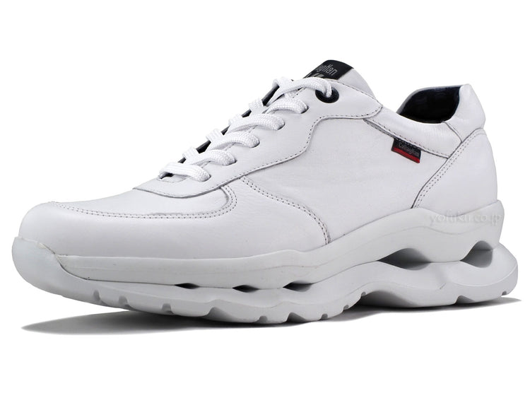 カラハン マレソールスニーカー ホワイト CallagHan 17813-5 SPRINGER GLACIAL