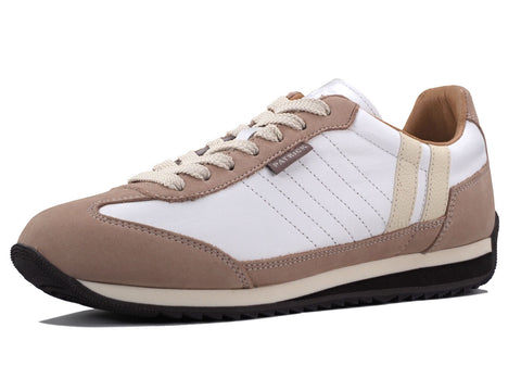 PATRICK MARATHON-NEST WH/BG 506793 Sneakers, White/Beige – SUZUKI