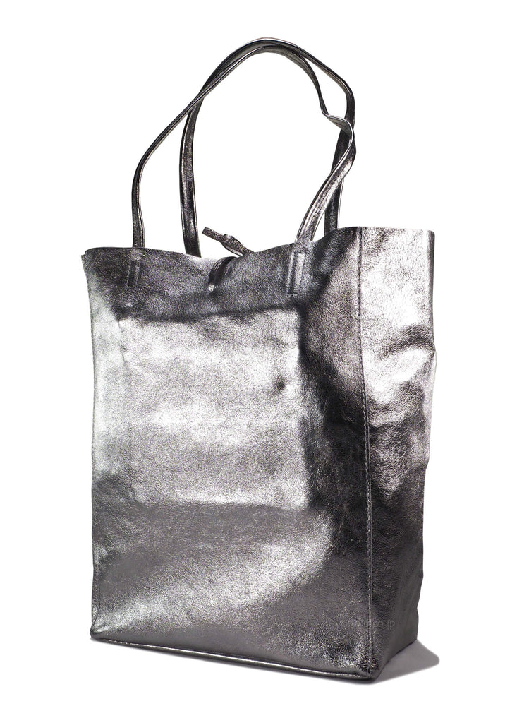 frou frou BAGS BS0001 Shopper Big Frou Leather Tote Bag