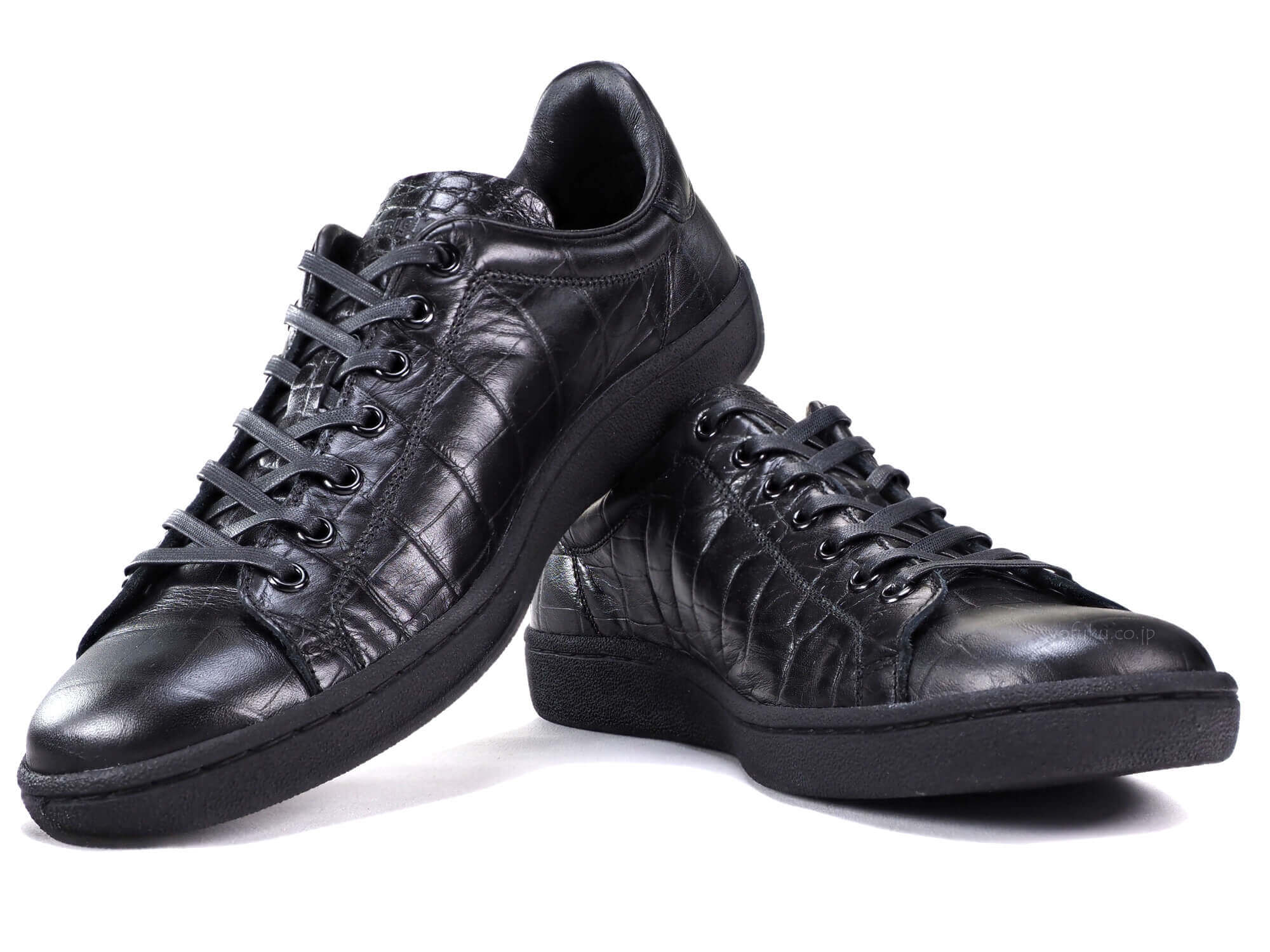 パトリック スニーカー パンチ・ラージクロコ ブラック PATRICK PUNCH-LCR BLK 507801