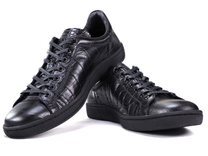 パトリック スニーカー パンチ・ラージクロコ ブラック PATRICK PUNCH-LCR BLK 507801