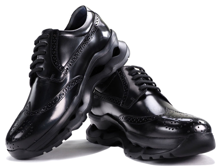 カラハン マレソールシューズ ウイングチップ ブラック CallagHan 17808  FLORENTIC NEGRO