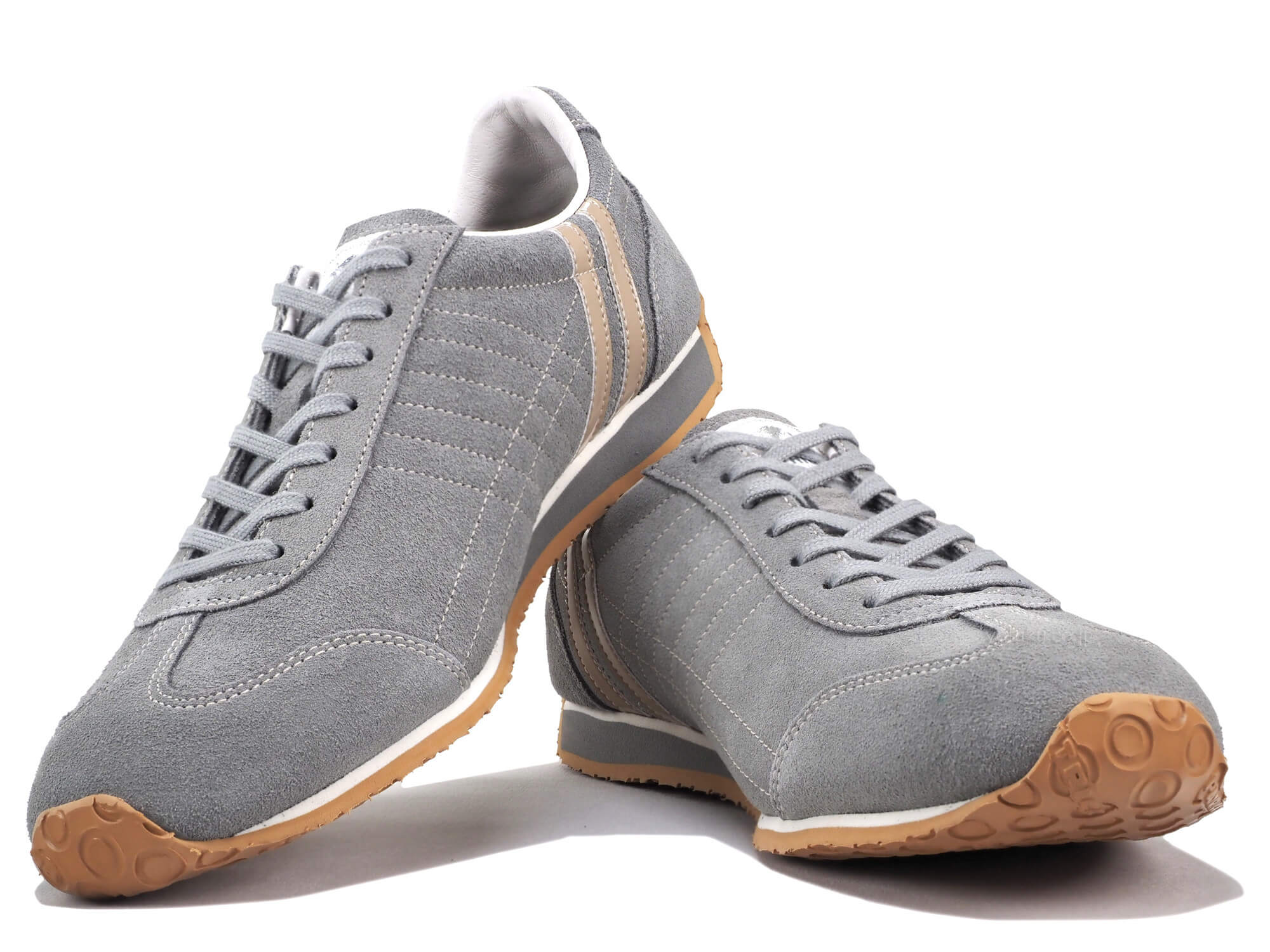 パトリック スニーカー アイリス・ベロア グレー・ベージュ PATRICK IRIS-VR GY/BG 582554