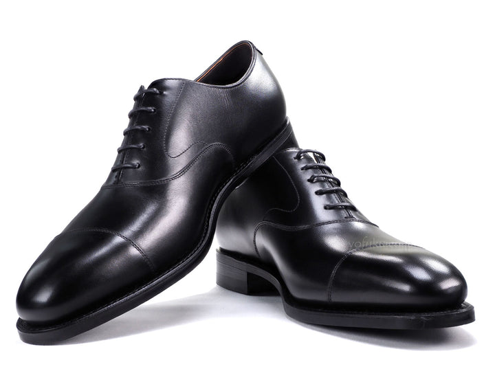 SUZUKI Goodyear welted Cap Toe BLK 1577001SZ グッドイヤー ストレートチップ ブラック