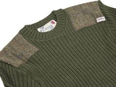 Niffi ECOSSE 14135 Ecosse Harris Tweed 圓領毛衣