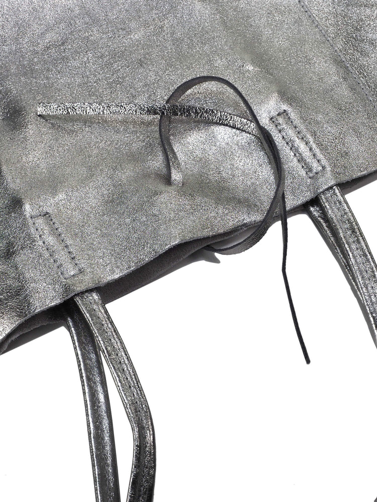 frou frou BAGS BS0001 Shopper Big Frou Leather Tote Bag