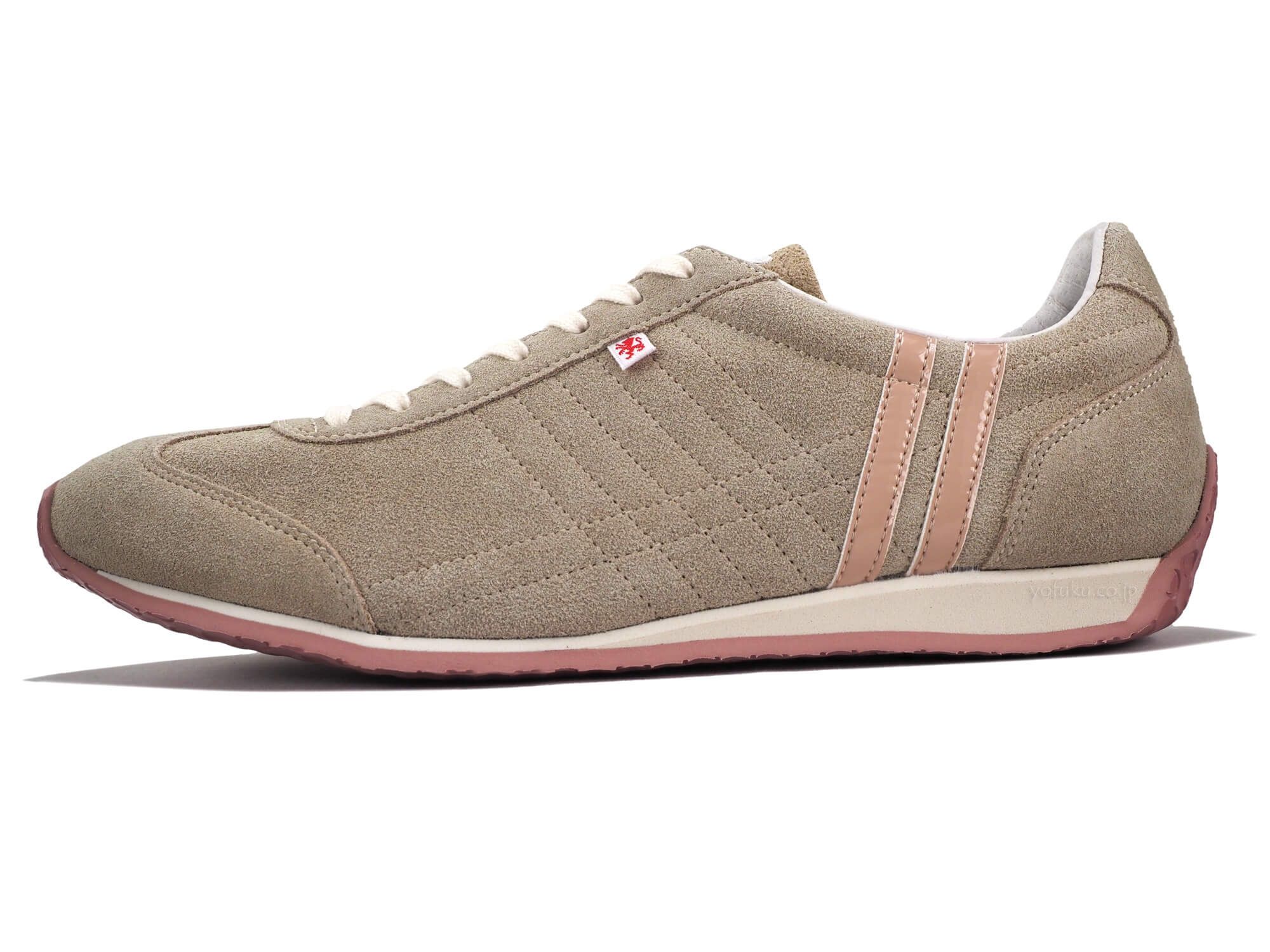 パトリック スニーカー アイリス・ベロア ベージュ・ピンク PATRICK IRIS-VR BG/PK 582553