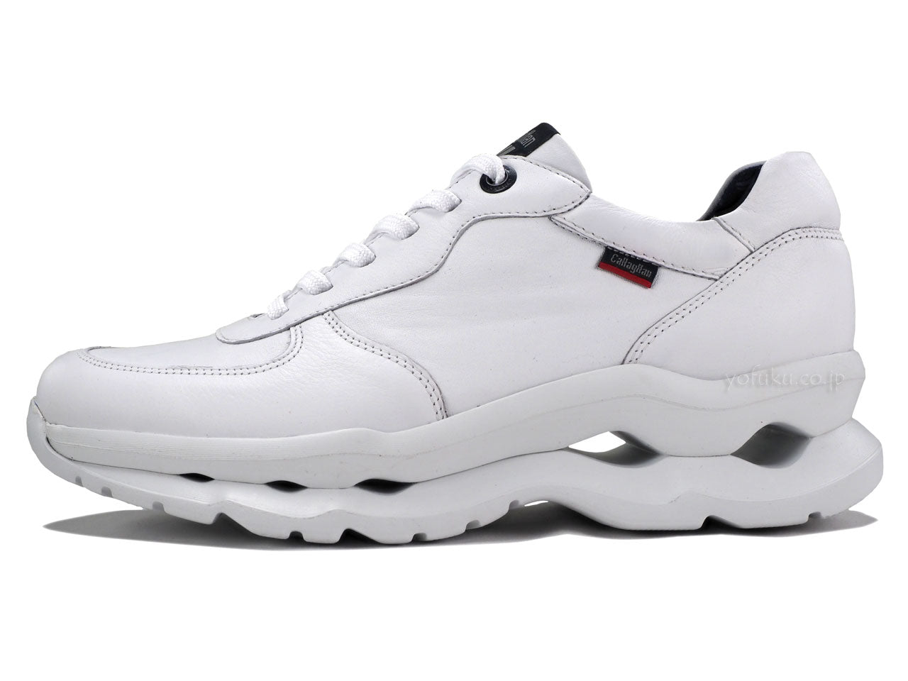 カラハン マレソールスニーカー ホワイト CallagHan 17813-5 SPRINGER GLACIAL