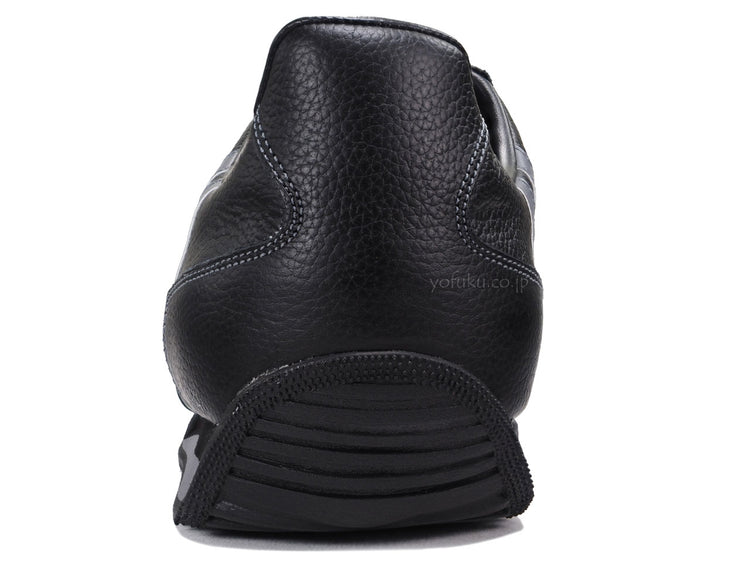 パトリック スニーカー マラソン・レザー ブラック/グレー PATRICK MARATHON-L BKGY 982551