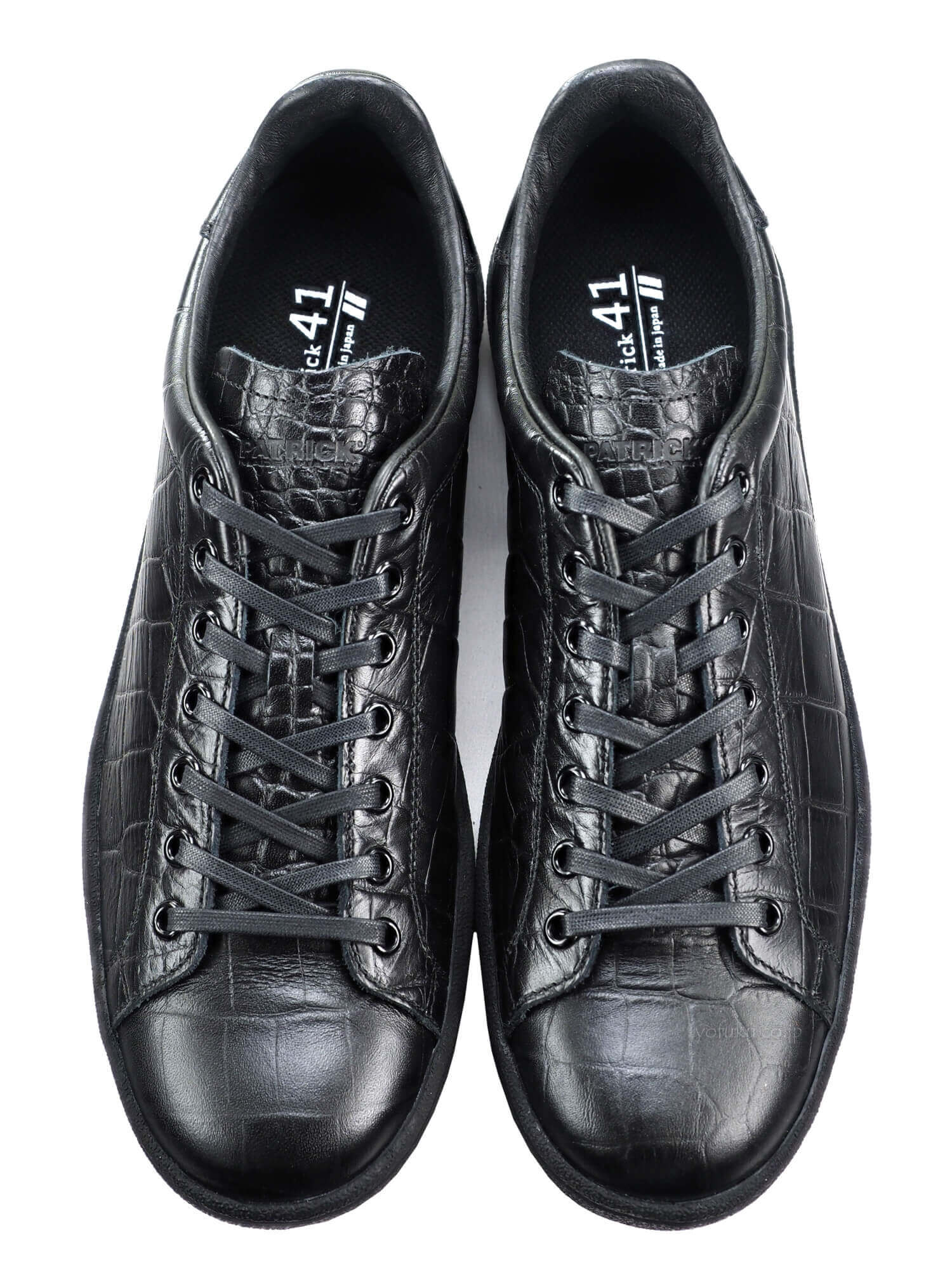 パトリック スニーカー パンチ・ラージクロコ ブラック PATRICK PUNCH-LCR BLK 507801