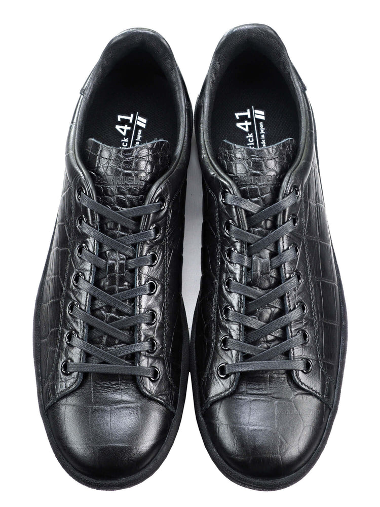 パトリック スニーカー パンチ・ラージクロコ ブラック PATRICK PUNCH-LCR BLK 507801