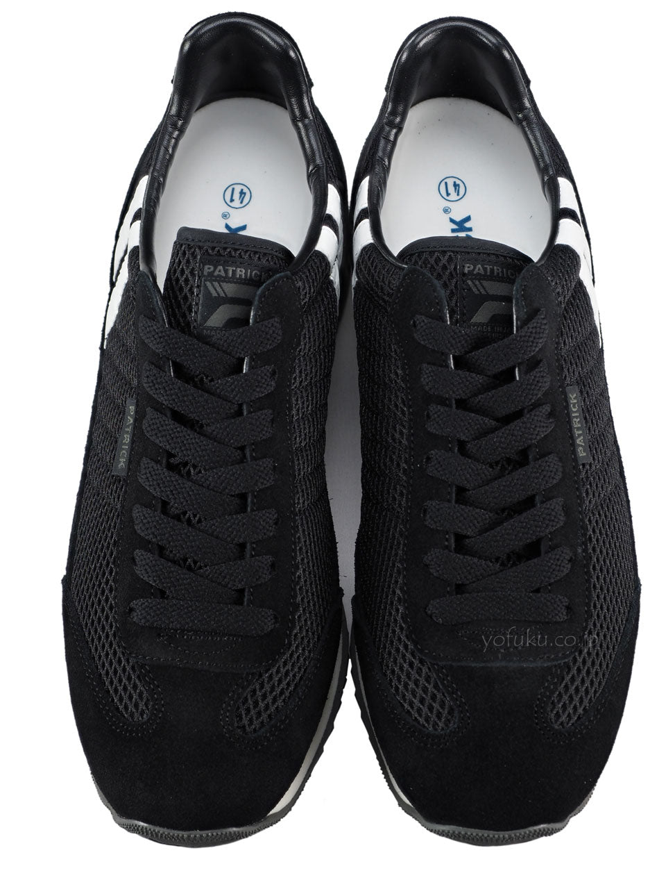 パトリック マラソン・メッシュ2 ブラック PATRICK MARATHON-ME2 BLK 507061
