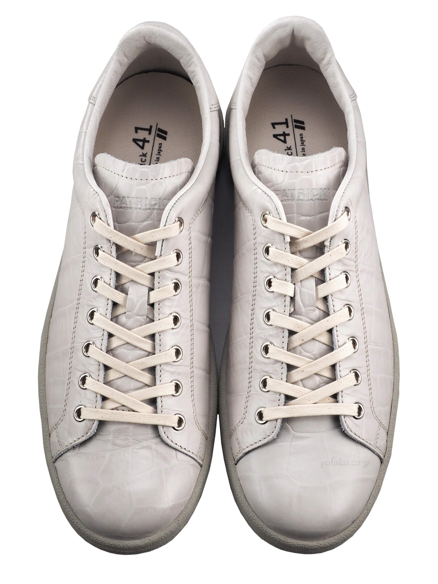 パトリック スニーカー パンチ・ラージクロコ グレー PATRICK PUNCH-LCR GRY 507804