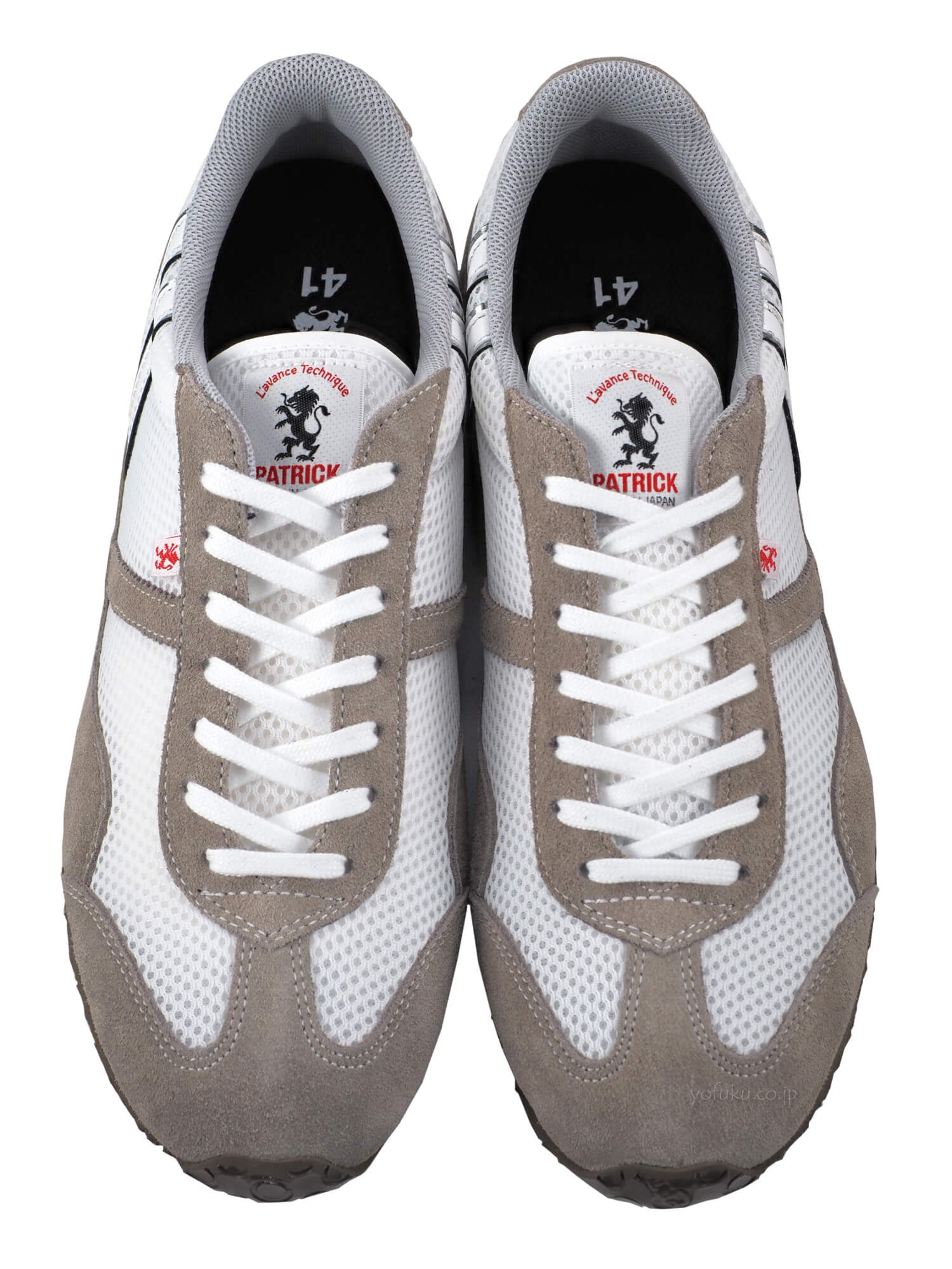 パトリック スニーカー クールスタジアム ホワイト・モカ PATRICK C-STADIUM WH/MCA 272600