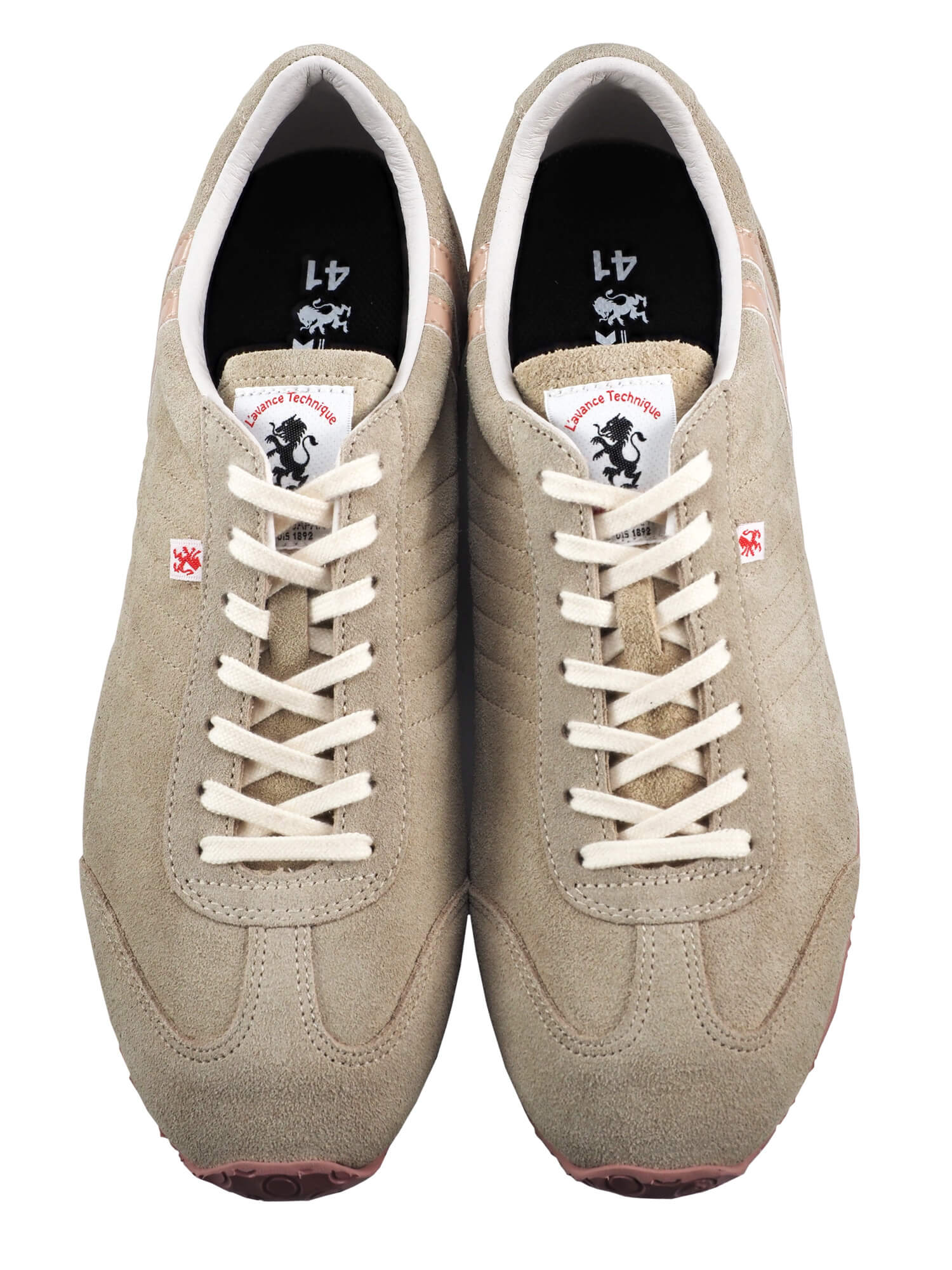 パトリック スニーカー アイリス・ベロア ベージュ・ピンク PATRICK IRIS-VR BG/PK 582553