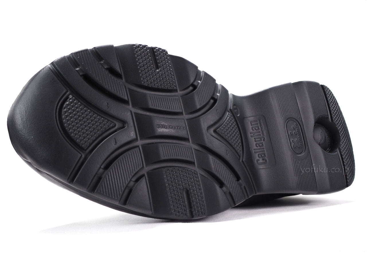 カラハン マレソールシューズ プレーントゥ ブラック CallagHan 17807 FLORENTIC NEGRO