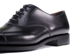 SUZUKI Goodyear welted Cap Toe BLK 1577001SZ グッドイヤー ストレートチップ ブラック