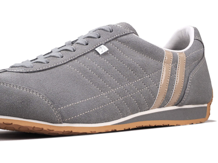 パトリック スニーカー アイリス・ベロア グレー・ベージュ PATRICK IRIS-VR GY/BG 582554