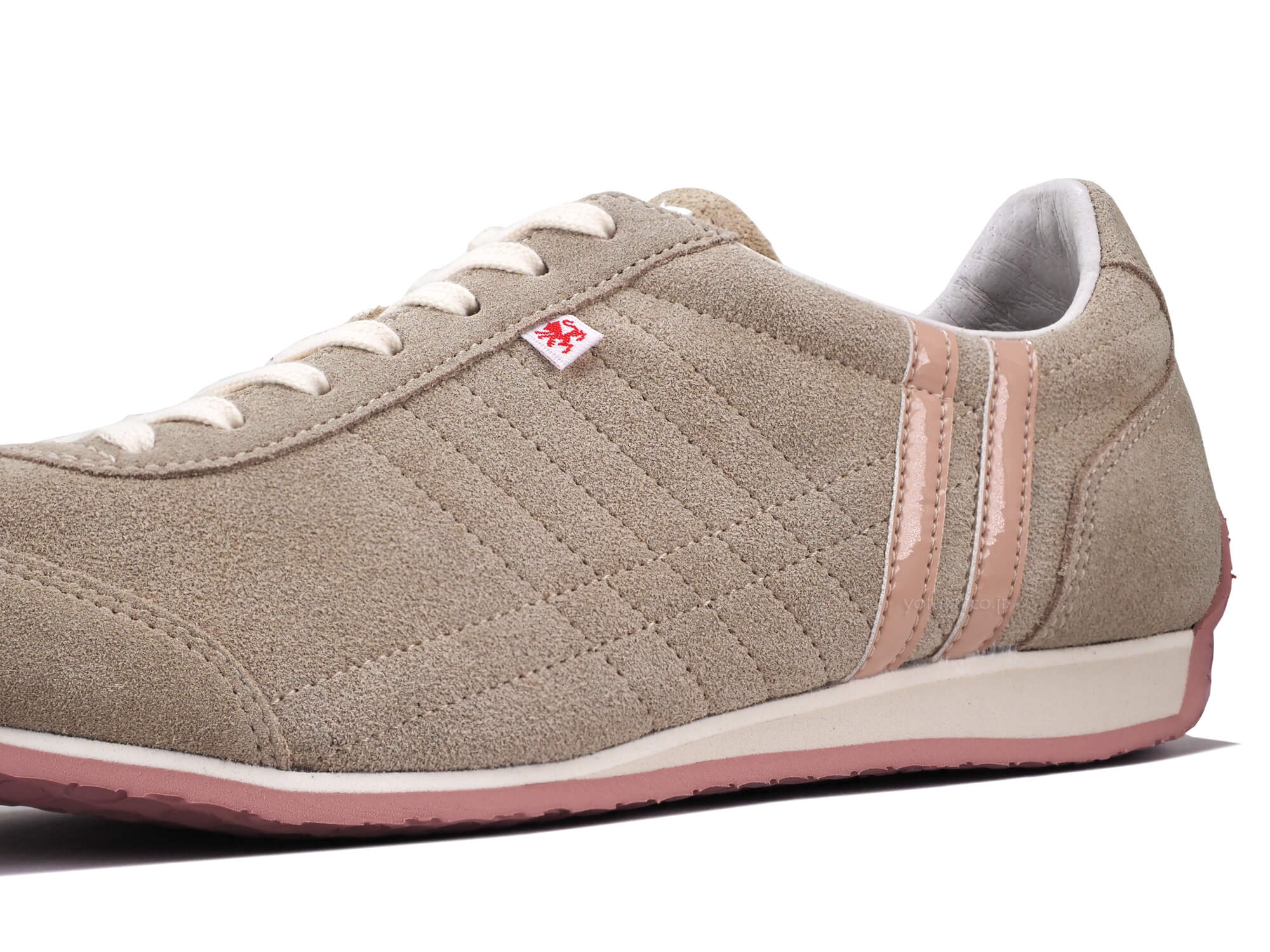 パトリック スニーカー アイリス・ベロア ベージュ・ピンク PATRICK IRIS-VR BG/PK 582553