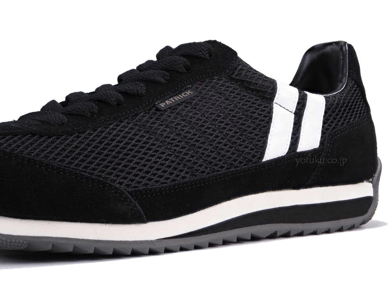 パトリック マラソン・メッシュ2 ブラック PATRICK MARATHON-ME2 BLK 507061