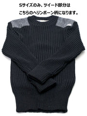 Niffi ECOSSE 14135 Ecosse Harris Tweed crew sweater