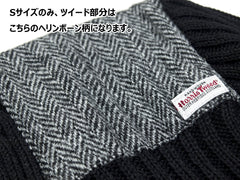 Niffi ECOSSE 14135 Ecosse Harris Tweed crew sweater
