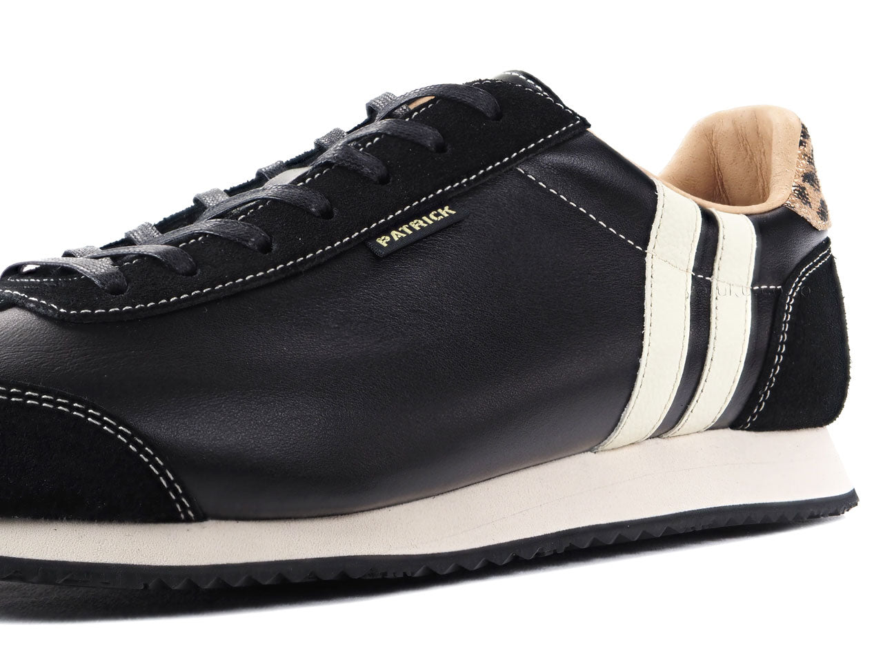パトリック スニーカー ネバダ・レオパード ブラック PATRICK NEVADA-LEO BLK 505801