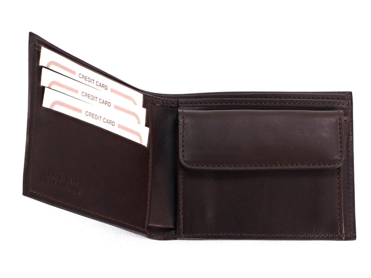 Boldrini Selleria 283 ボルドリーニセレリア 二つ折り財布　チョコ