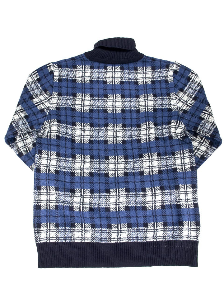 MUUA AND-18S06 10G提花高領針織衫