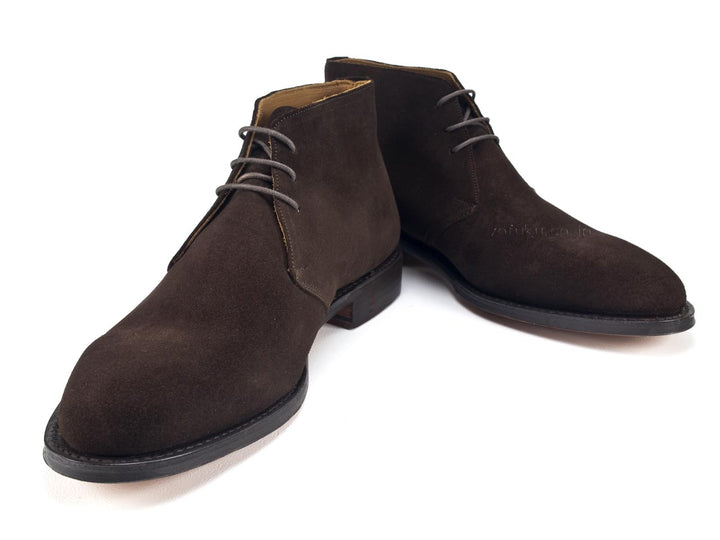 Ethos Club Suzuki 進口絨面革 Chukka 靴子 Ethos Club SUZUKI 09-9016 深棕色
