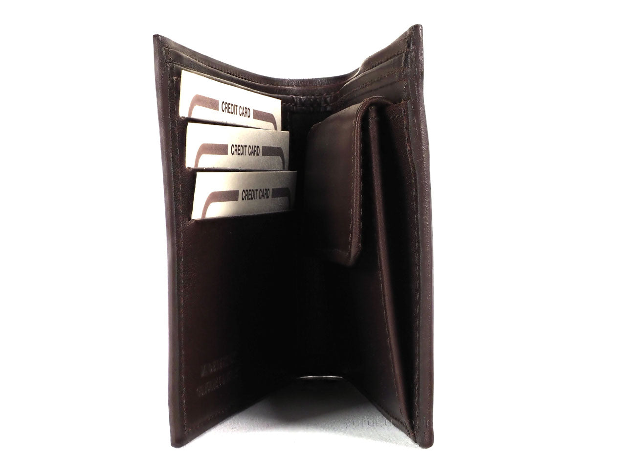 Boldrini Selleria 283 ボルドリーニセレリア 二つ折り財布　チョコ