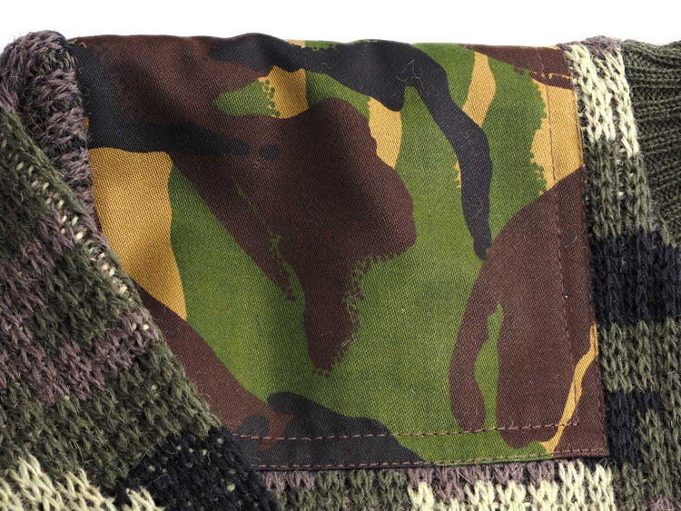 COMMANDO WOOLLY PULLY 33104 WOODLAND CAMOUFLAGE ウッドランドパターン カモフラージュセーター