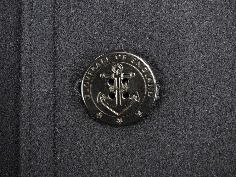 GLOVERALL MC7690/EM CHURCHILL Reefer Coat NAVY Glover oar P coat navy