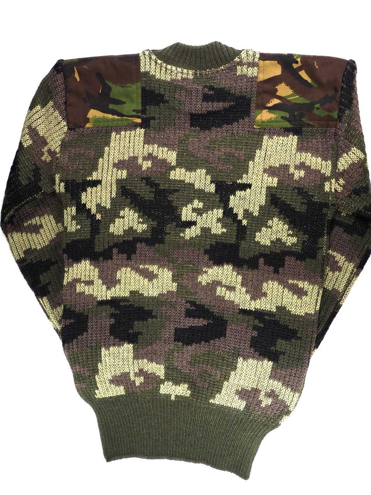 COMMANDO WOOLLY PULLY 33104 WOODLAND CAMOUFLAGE ウッドランドパターン カモフラージュセーター