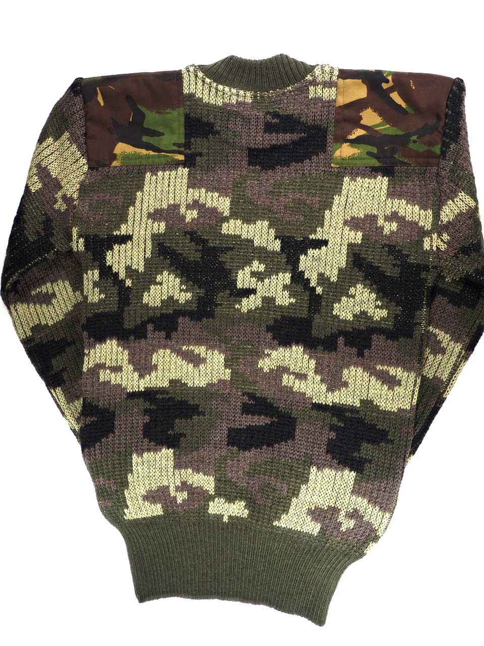 COMMANDO WOOLLY PULLY 33104 WOODLAND CAMOUFLAGE ウッドランドパターン カモフラージュセーター