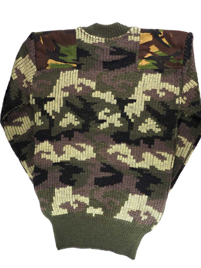 COMMANDO WOOLLY PULLY 33104 WOODLAND CAMOUFLAGE ウッドランドパターン カモフラージュセーター