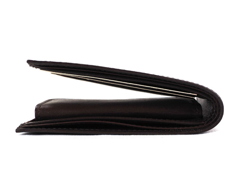 Boldrini Selleria 283 ボルドリーニセレリア 二つ折り財布　チョコ