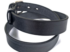 REAL HARNESS Stirrup Saddlery Leather Belt 真正的馬俱馬鞍皮革一體式皮帶 28 毫米